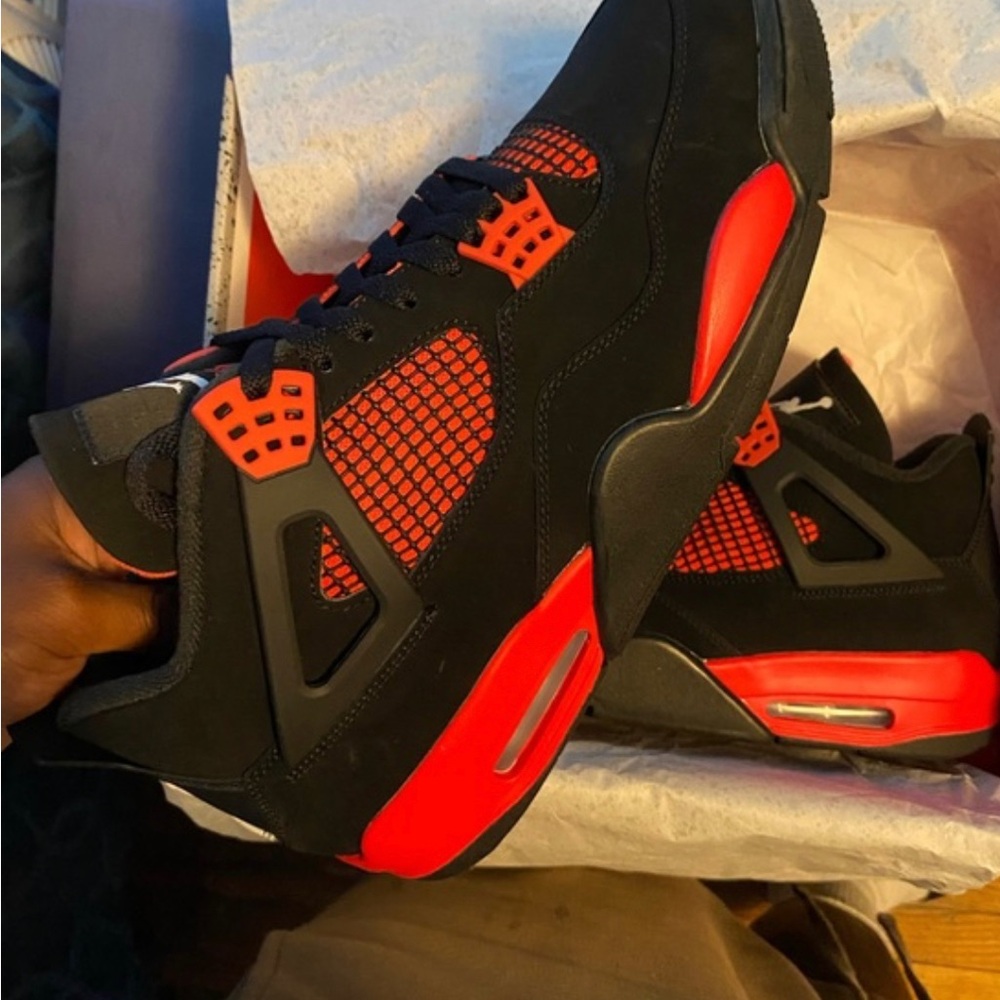 Red thunder Jordan fours